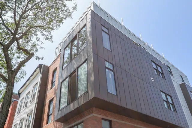 New-construction building at 44 Cottage Street, East Boston
