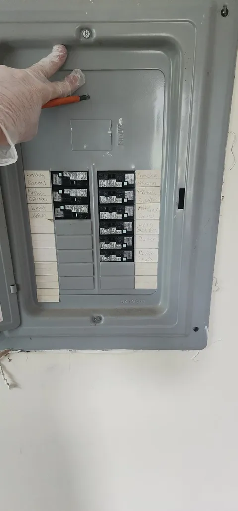 Tracing a hazard panel, circuit by circuit